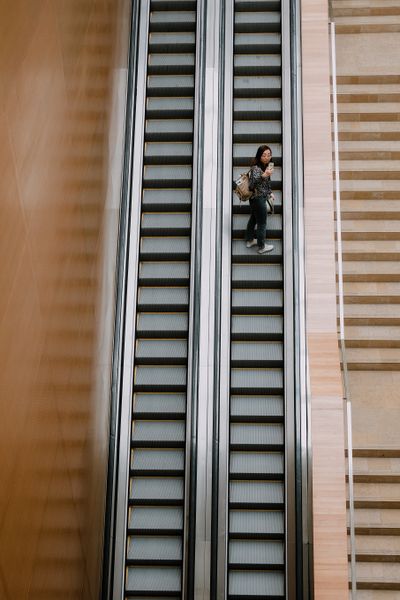 escalator ride